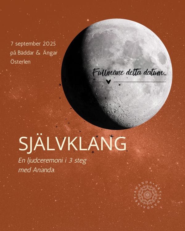 Självklang med Ananda 7 september 2025